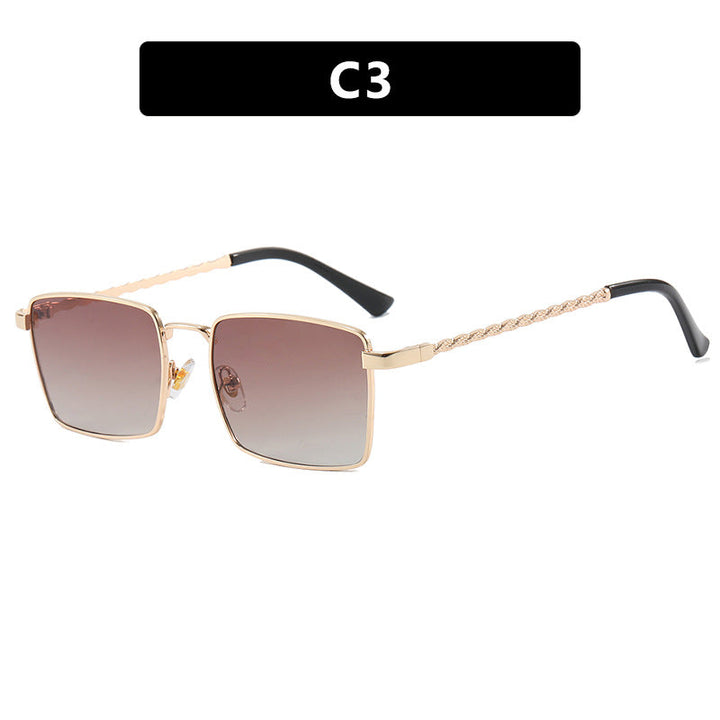 Women's square sunglasses with elegant metal frame Kalsten