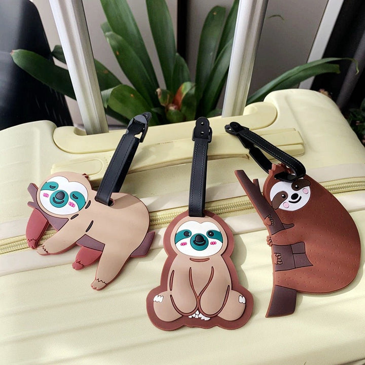 Cute Sloth Luggage Tag Kalsten