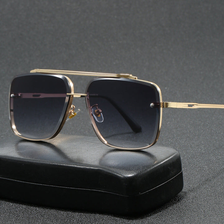 Women's elegant square designer sunglasses Kalsten
