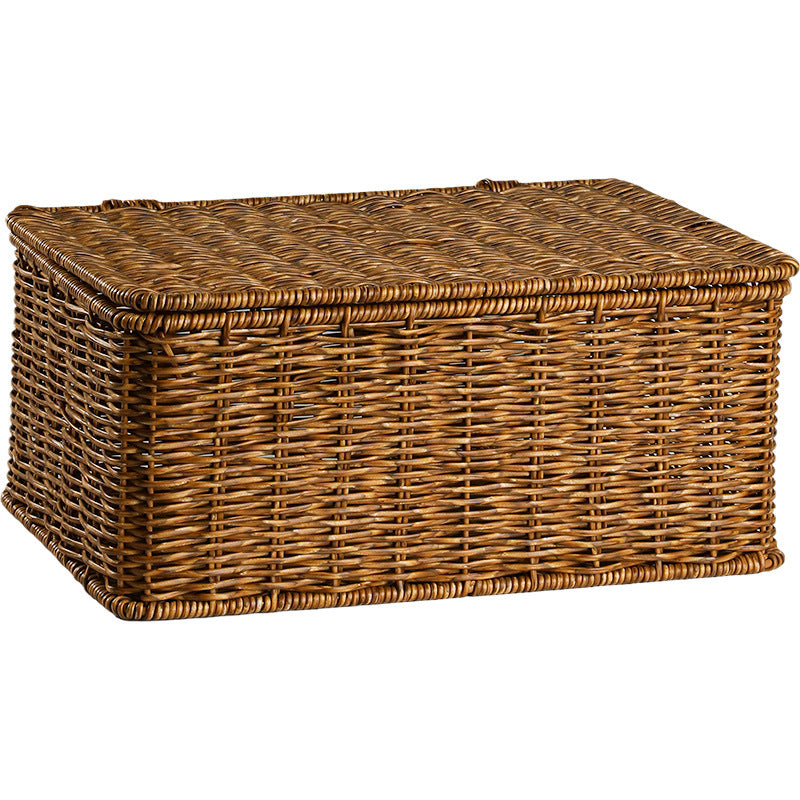 Handcrafted Wicker Storage Chest Kalsten