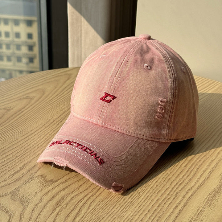 Men's Distressed Denim Baseball Cap Kalsten