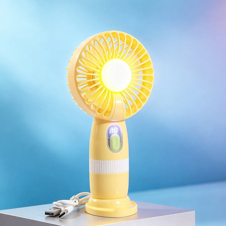 Women Portable Table Fan in Playful Bear Design Kalsten