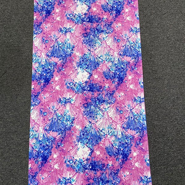 Beach towel with tropical flamingo design Kalsten