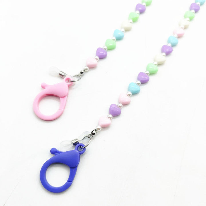 Trendy necklace with heart beads Kalsten