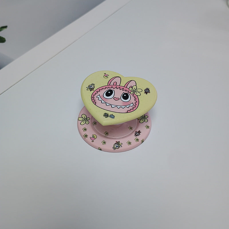 Heart-Shaped Character Phone Grip Kalsten