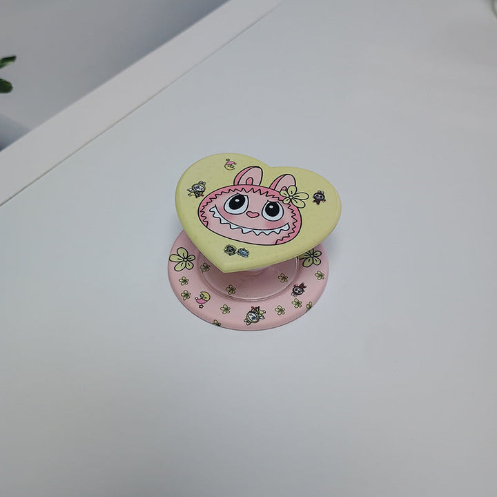 Heart-Shaped Character Phone Grip Kalsten