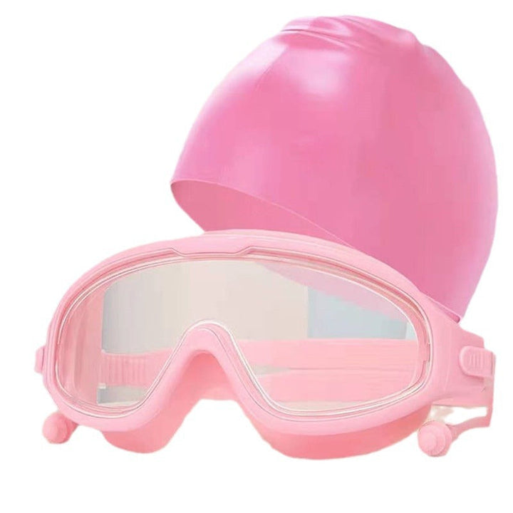 Diving goggles with comfortable silicone rim and waterproof earplugs Kalsten