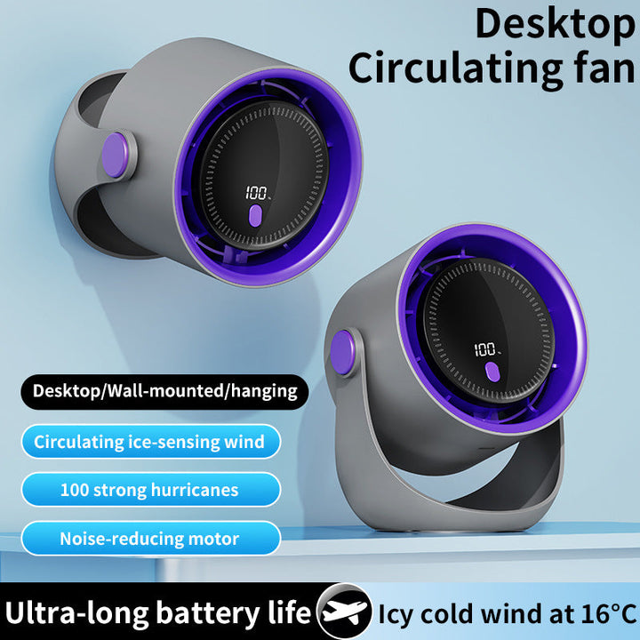 Unisex Digital Air Circulator Fan Kalsten