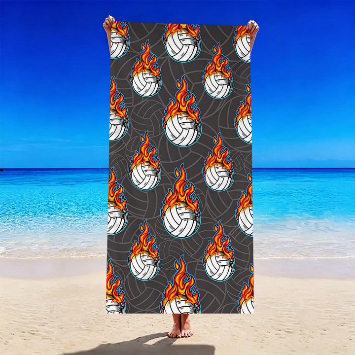 Football-themed beach towel Kalsten