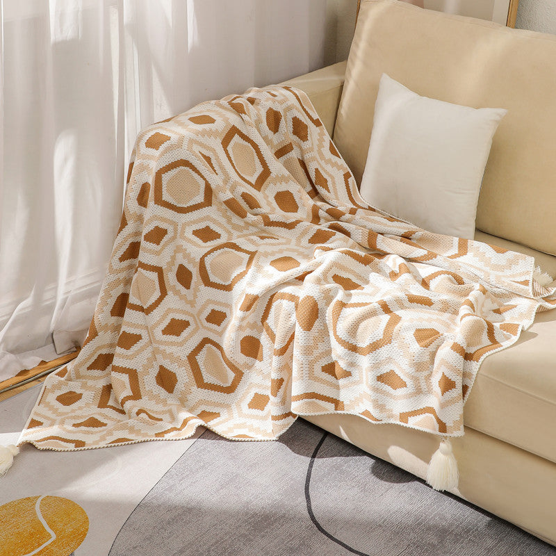 Women's Patterned Throw Blanket Kalsten