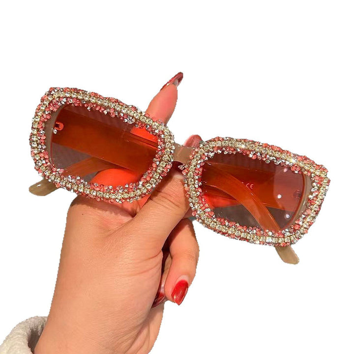 Women's sunglasses with luxurious crystal frame Kalsten