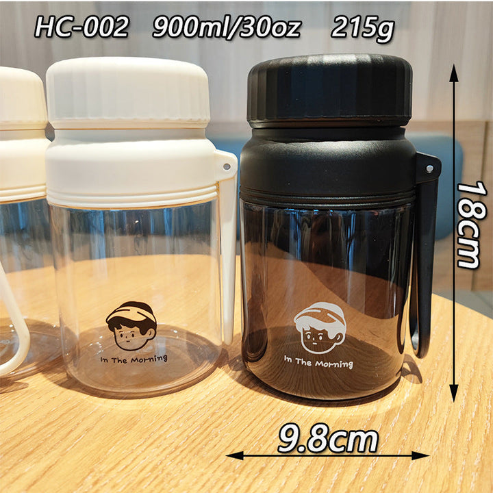 Women's creative water bottle with practical leak protection Kalsten