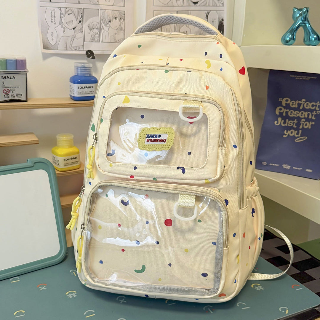 Fun Patterned School Backpack
