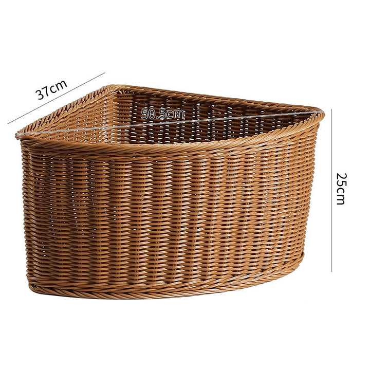 Corner Woven Storage Basket Kalsten
