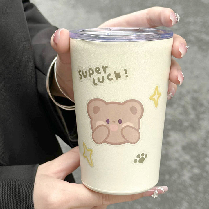 Women’s insulated cup with innovative press closure Kalsten