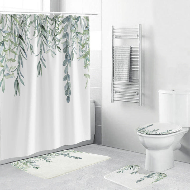 Floral-Patterned Bathroom Accessory Set Kalsten