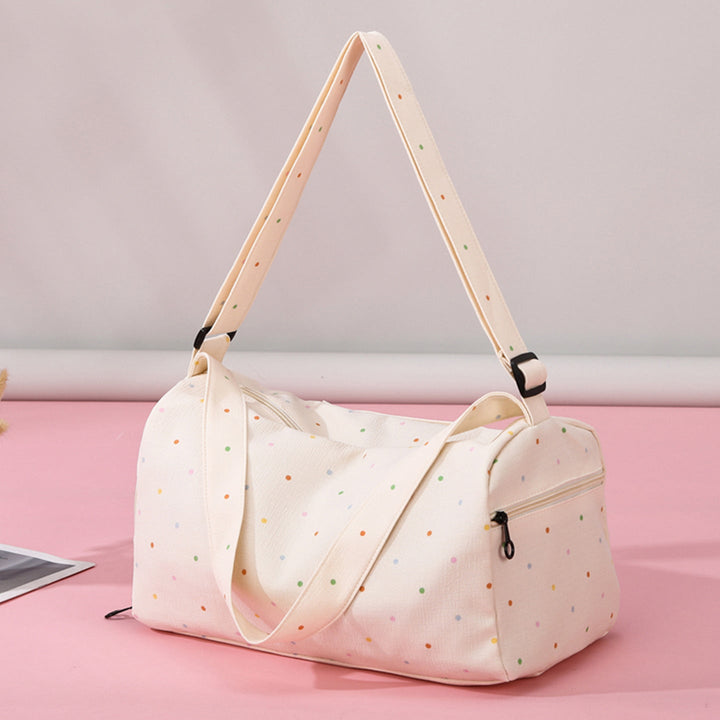Sporty shoulder bag with unique star pattern Kalsten
