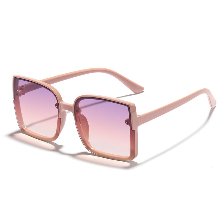Women oversized square sunglasses with modern gradient effect Kalsten