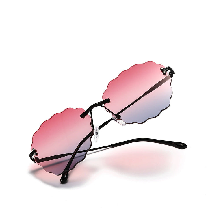 Ladies fashionable sunglasses in unique flower frame Kalsten