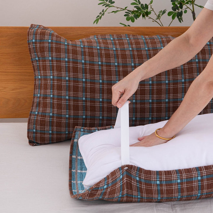 Ladies pillowcase with integrated carrying system Kalsten