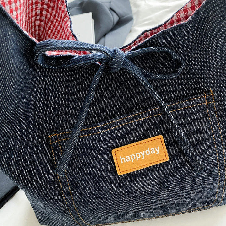 Trendy Denim Shoulder Bag Kalsten