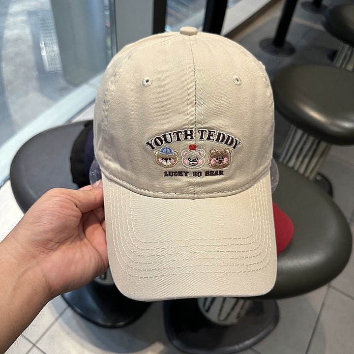 Unisex Embroidered Character Cap Kalsten
