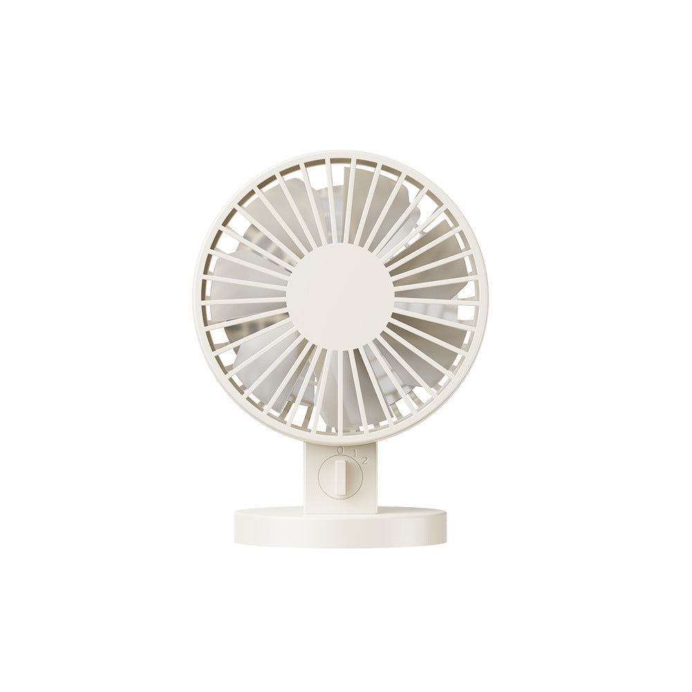 Ladies portable mini table fan with height-adjustable base Kalsten