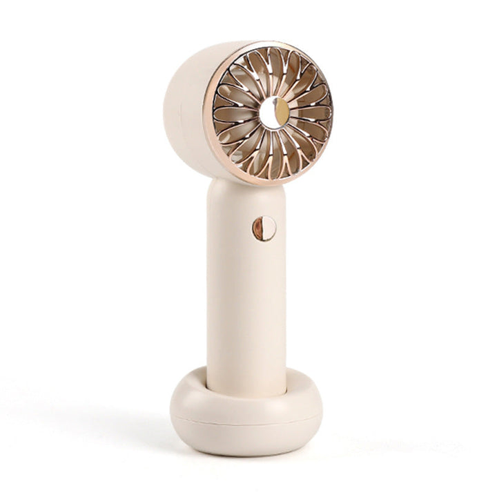 Ladies Portable Hand Fan with Powerful Battery and Stylish Design Kalsten