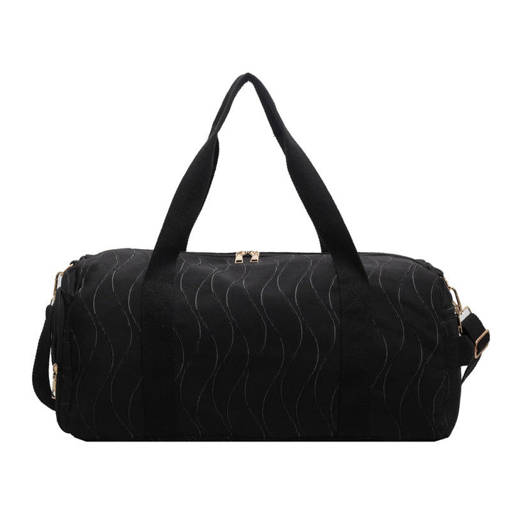 Elegant Embroidered Sports Duffel Bag Kalsten