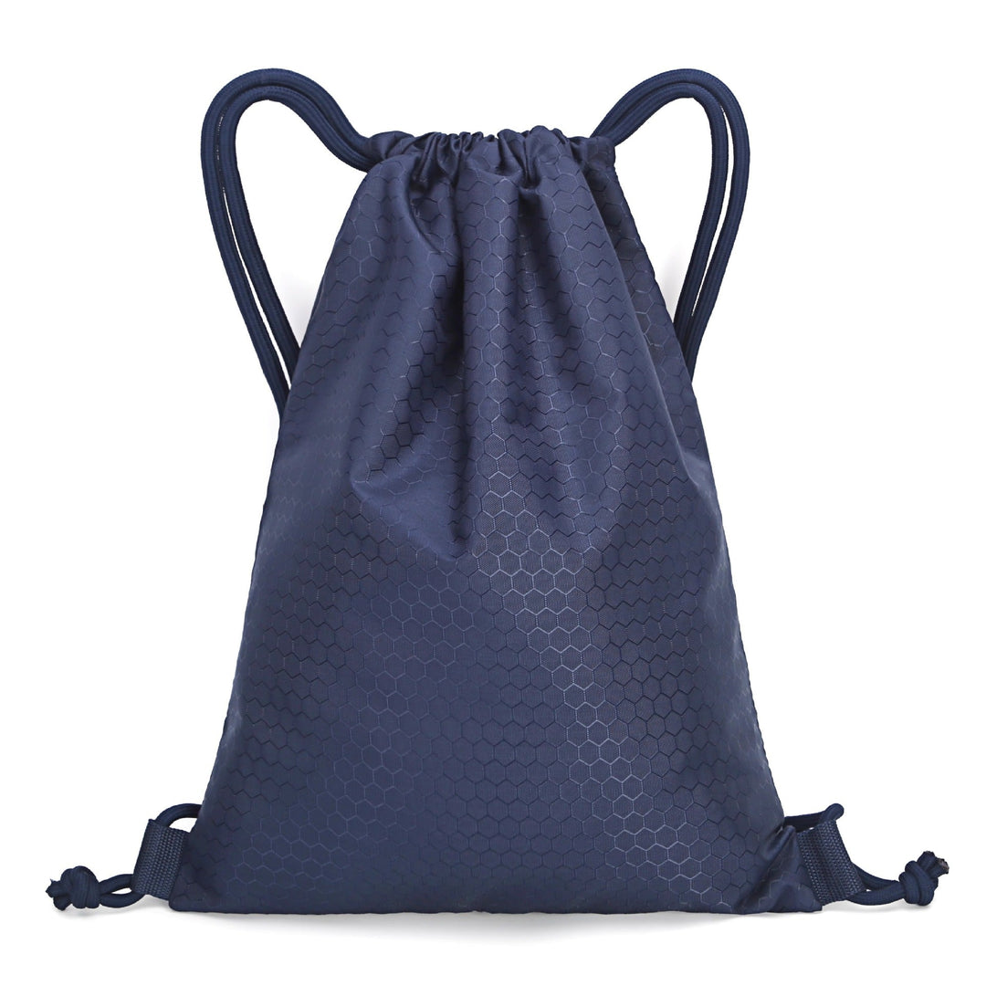 Honeycomb Texture Drawstring Backpack Kalsten