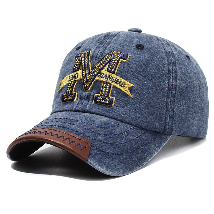 Men's Distressed Patch Baseball Cap Kalsten