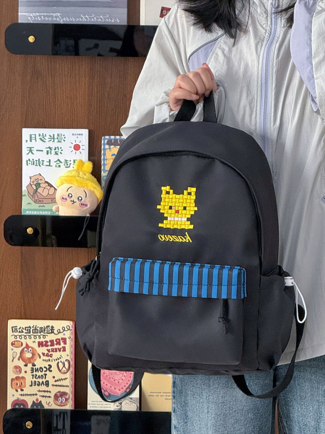 Cute Character-Inspired Mini School Backpack