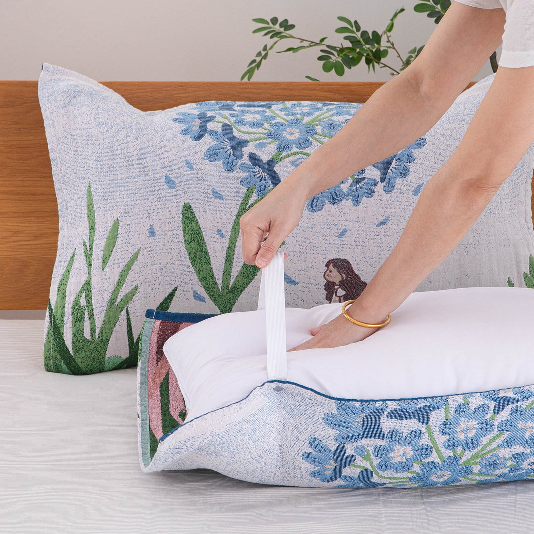 Women's pillow with removable cotton cover Kalsten