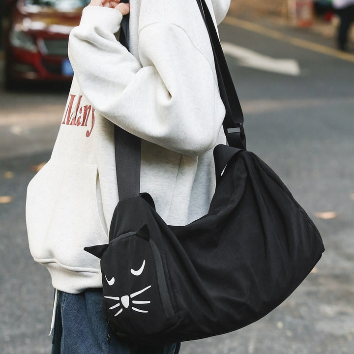 Shopping bag with cat design Kalsten
