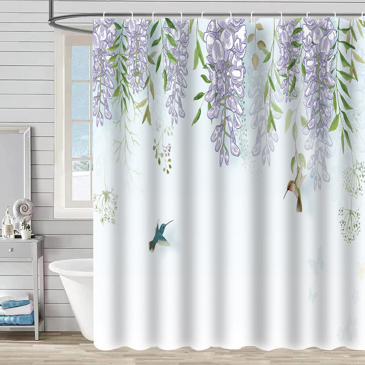 Nature-Inspired Shower Curtain Kalsten