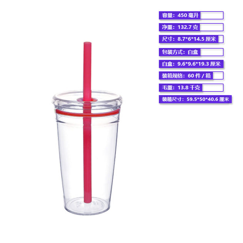 Ladies Insulated Drinking Cup with Sturdy Silicone Straw Kalsten