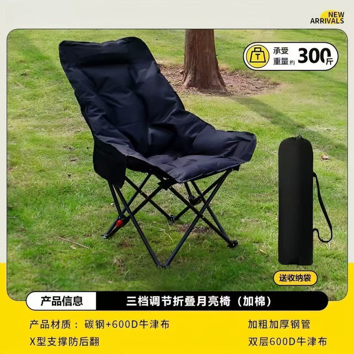 Women's Foldable Comfort Chair with Padded Backrest Kalsten