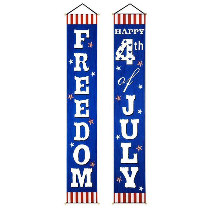 Unisex nan hanging patriotic door banner set Kalsten