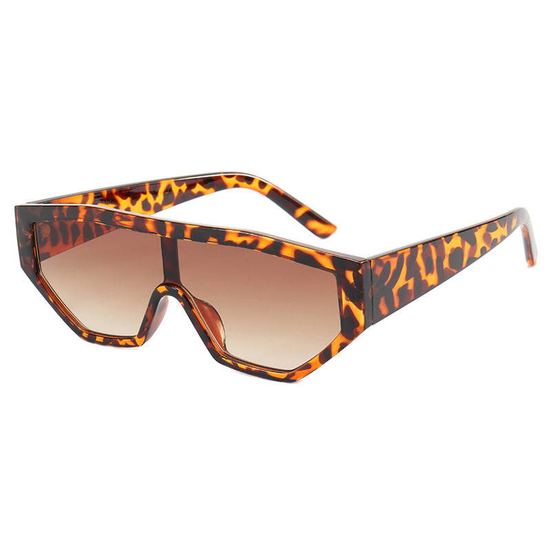Ladies fashionable sunglasses in animal fur look Kalsten