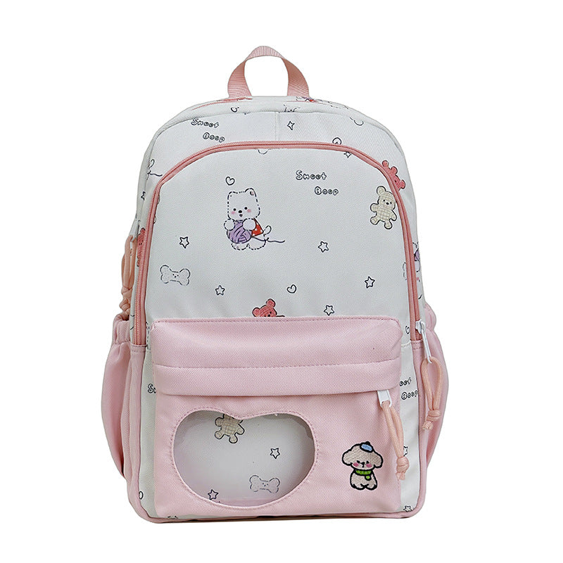 Music-Themed Multi-Compartt Backpack Kalsten