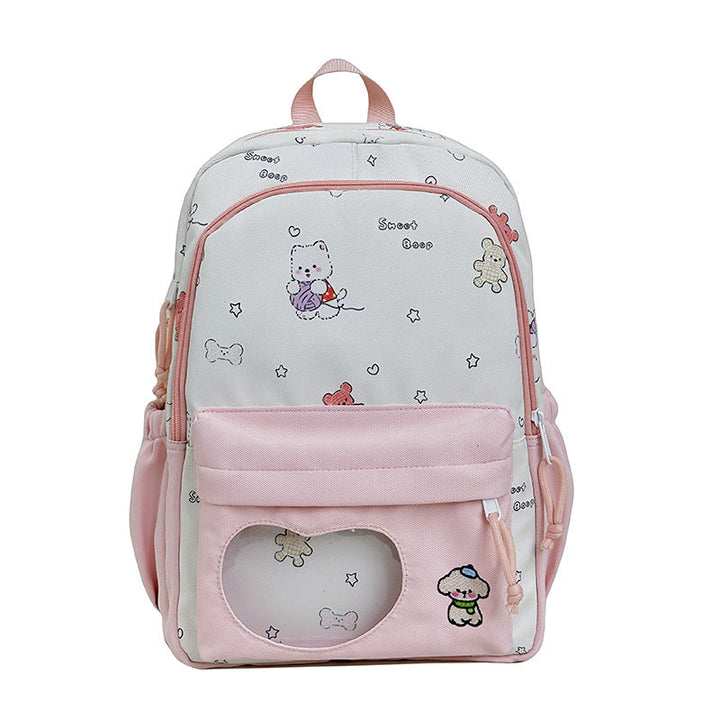 Music-Themed Multi-Compartt Backpack Kalsten