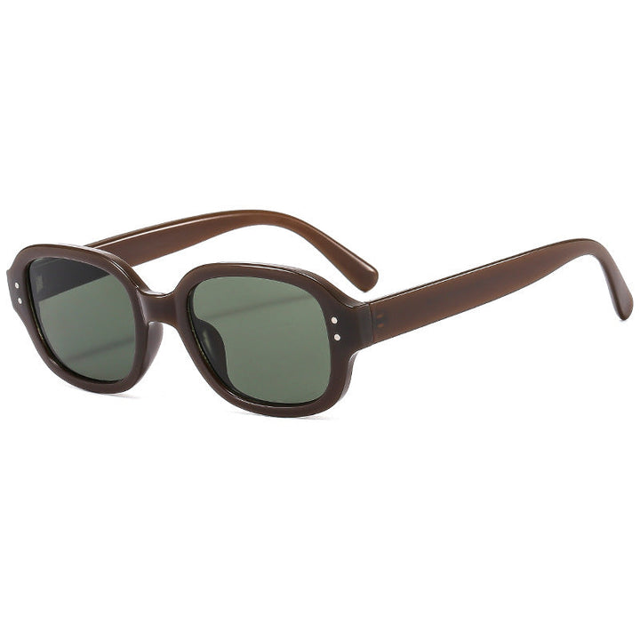 Women's sunglasses with modern, transparent frame and UV protection Kalsten