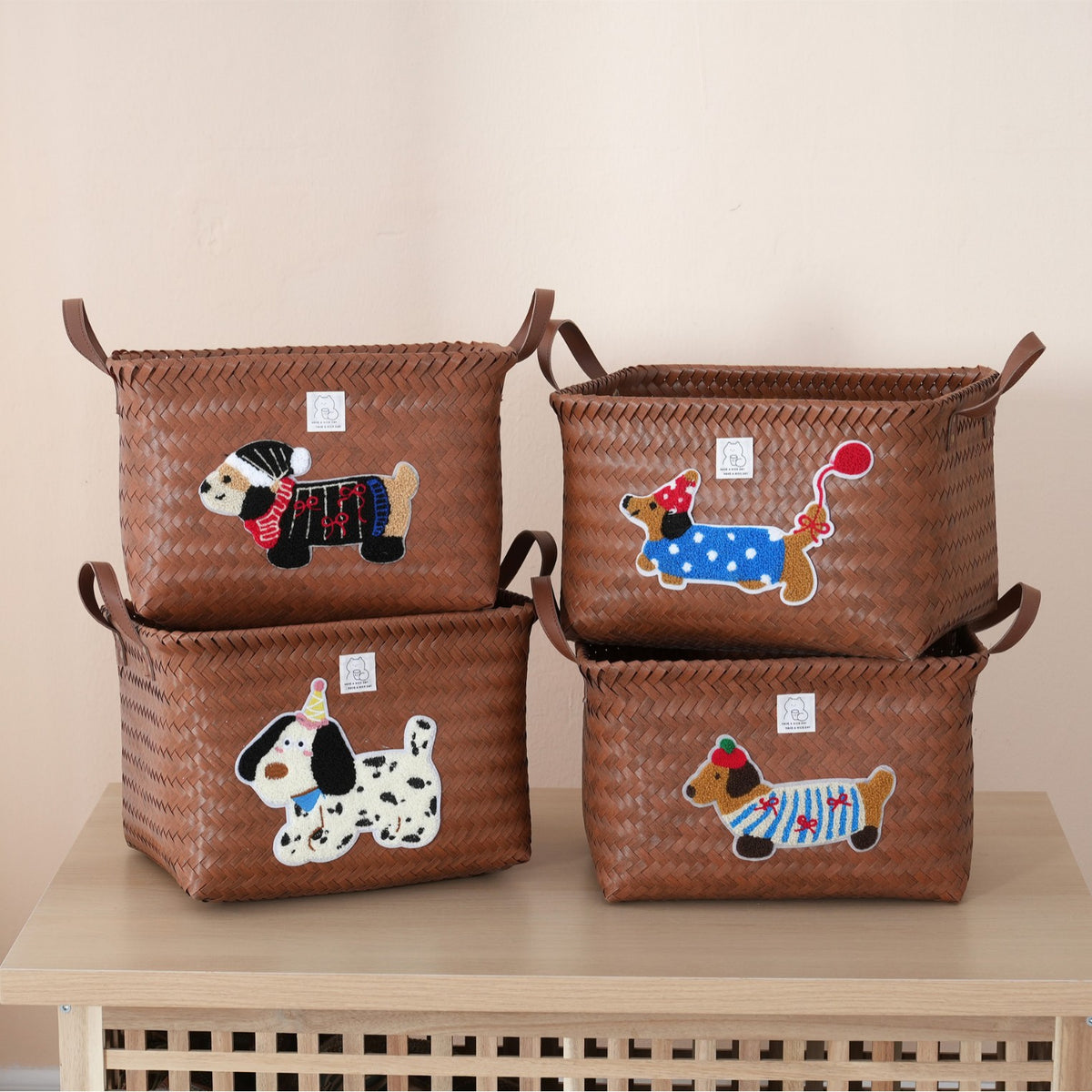 Decorative storage basket Acalora
