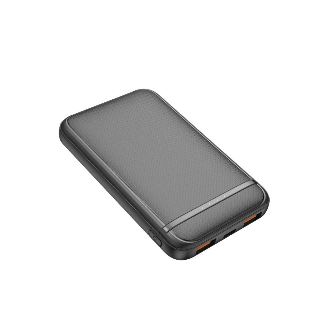 Portable power bank with elegant texture and digital charging indicator Kalsten