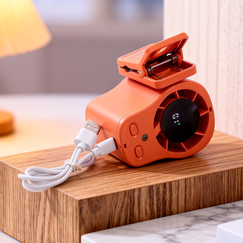 Portable Mini Fan with Integrated LED Lighting Kalsten