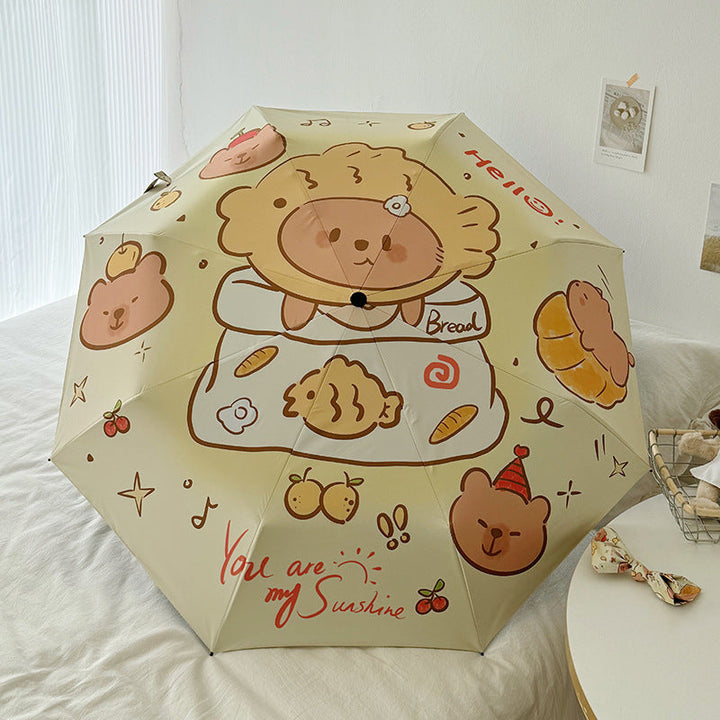 Ladies Automatic Umbrella with Playful Design Kalsten