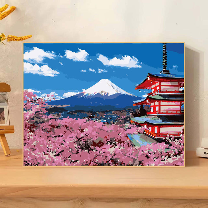 Scenic Landscape Art Canvas Print Kalsten