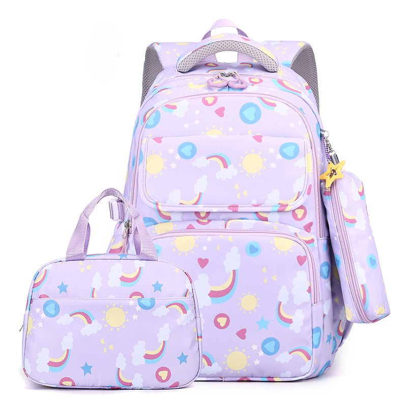 Playful school backpack with detachable accessories Kalsten