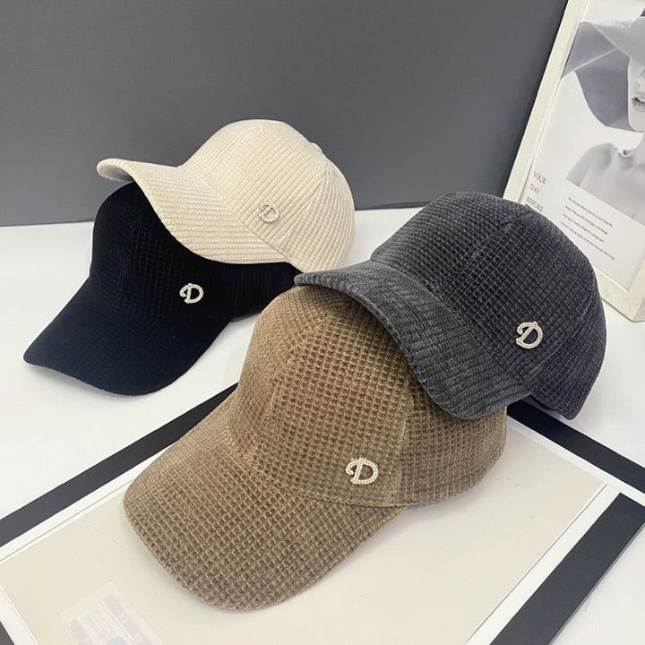 Women's Embellished Textured Baseball Cap Kalsten
