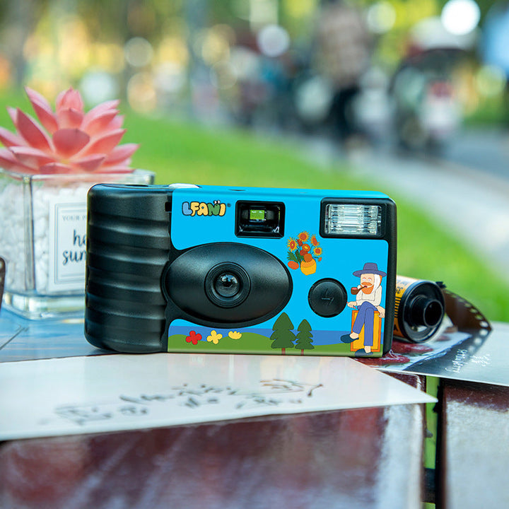 Playful Illustrated Disposable Camera Kalsten